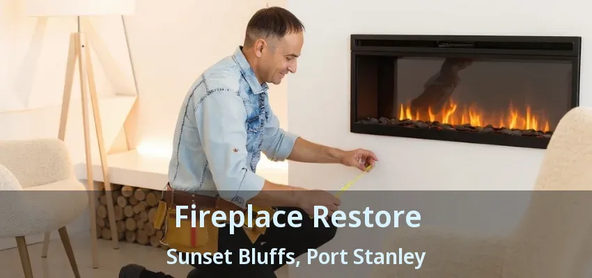 Fireplace Restore Sunset Bluffs, Port Stanley - ON Fireplace Restore Sunset Bluffs, Port Stanley - ON