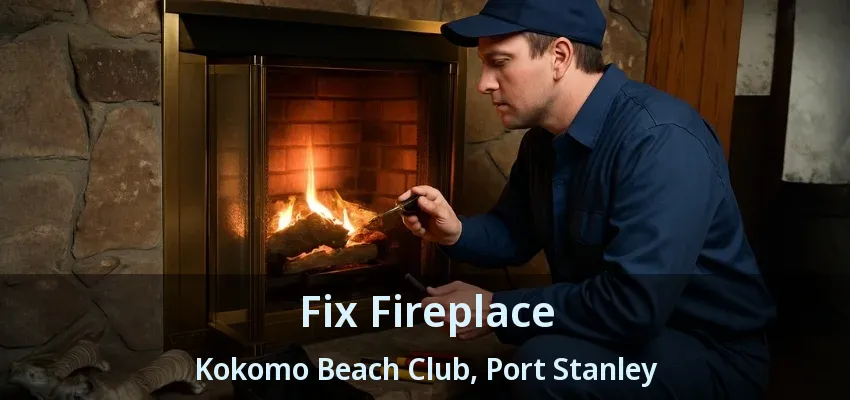 Fix Fireplace Kokomo Beach Club, Port Stanley - ON Fix Fireplace Kokomo Beach Club, Port Stanley - ON