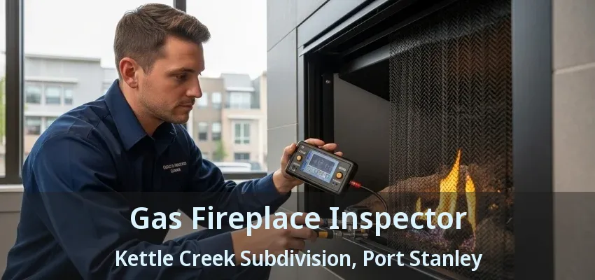 Gas Fireplace Inspector Kettle Creek Subdivision, Port Stanley - ON Gas Fireplace Inspector Kettle Creek Subdivision, Port Stanley - ON