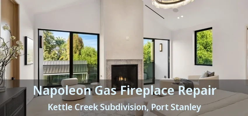 Napoleon Gas Fireplace Repair Kettle Creek Subdivision, Port Stanley - ON