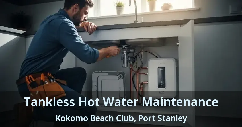 Tankless Hot Water Maintenance Kokomo Beach Club, Port Stanley - ON Tankless Hot Water Maintenance Kokomo Beach Club, Port Stanley - ON